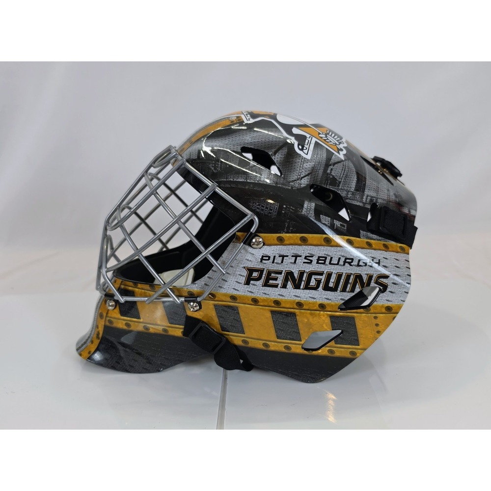 Franklin Sports NHL Pittsburgh Penguins GFM 1500 Goalie Mask Full Size Street...